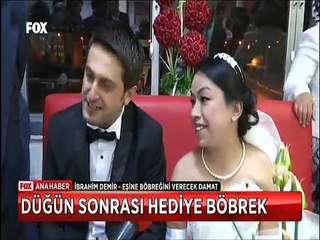 Düğünden sonra hastaneye gittiler yüz görümlüğü yerine böbrek