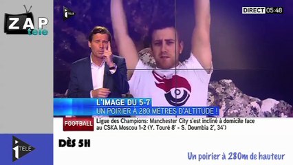 Zapping Actu du 7 Novembre 2014 - Le Lux Leaks, Un poirier à 280m de hauteur