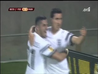 Φιορεντίνα - ΠΑΟΚ 1-1 το γκολ του Π.Α.Ο.Κ