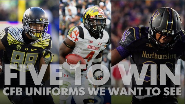 Five to Win: College Football uniforms we want to see