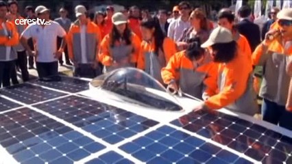Vehículos de cinco países participan en carrera Solar Atacama