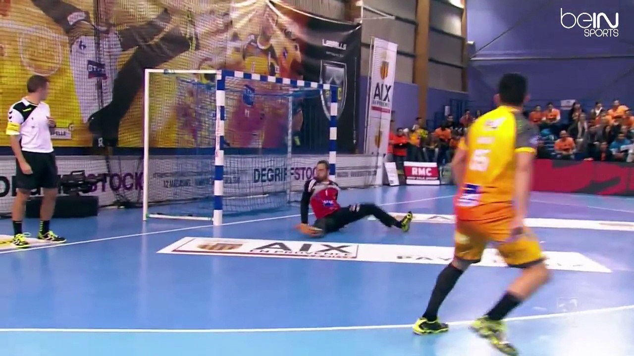 Résumé de la rencontre Aix - Istres (30-31) - LNH D1 2014-2015 J08