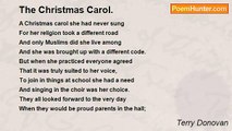 Terry Donovan - The Christmas Carol.