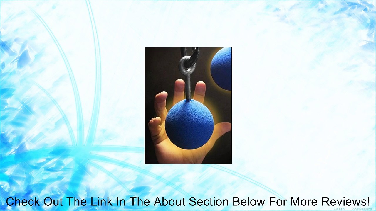 Medium Atomik Bombs 3.5 Inch Ball | Climbing Holds | Blue Review