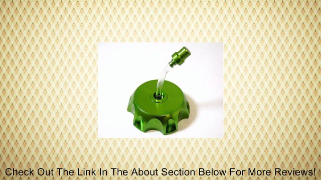 5Z GREEN BILLET ALUM GAS CAP HONDA CRF50 XR GC05 Review