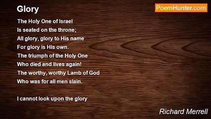 Richard Merrell - Glory