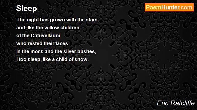 Eric Ratcliffe - Sleep