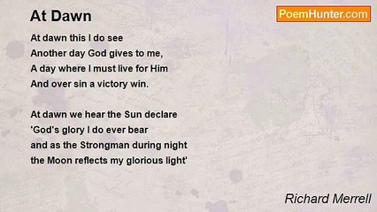 Richard Merrell - At Dawn