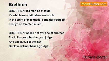 Richard Merrell - Brethren