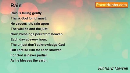 Richard Merrell - Rain