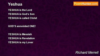 Richard Merrell - Yeshua