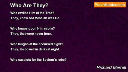 Richard Merrell - Who Are They?