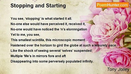 Tony Jolley - Stopping and Starting