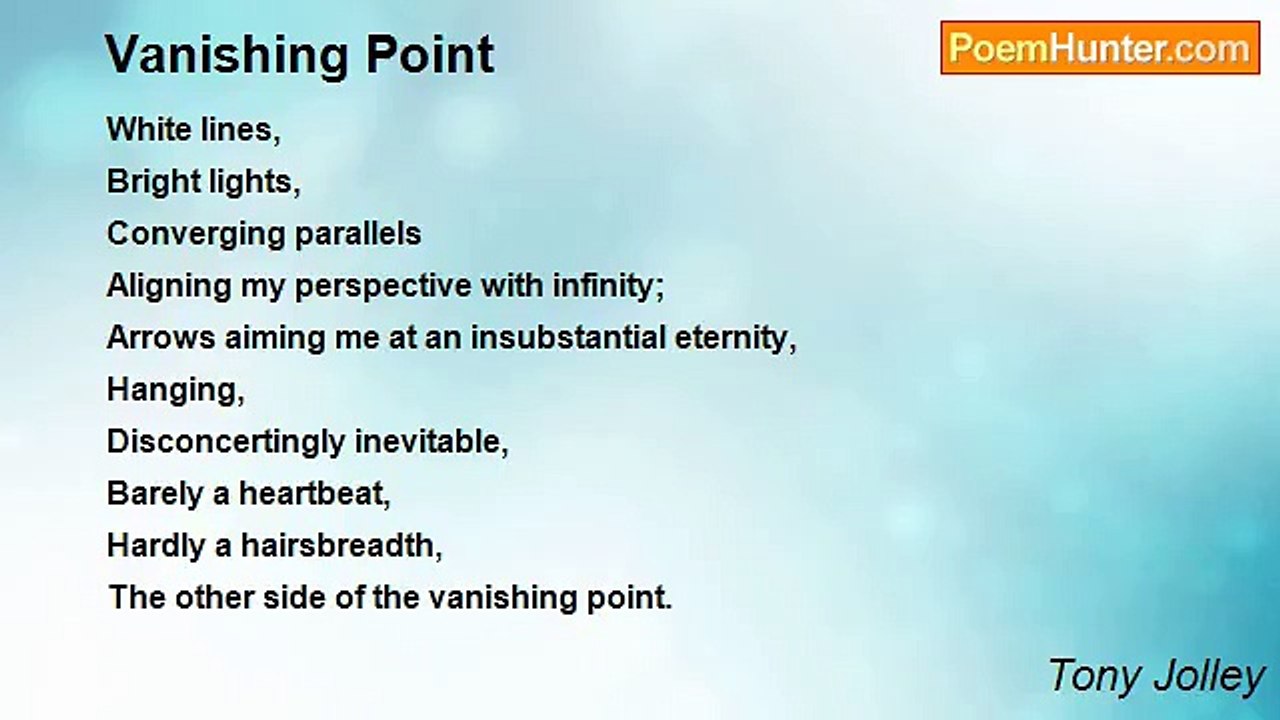 Tony Jolley - Vanishing Point