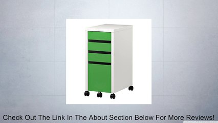 Micke, Drawer Unit/drop File Storage, White/green Review
