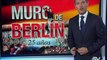 Alemania se alista para celebrar 25 años de la caída del Muro de Berlín