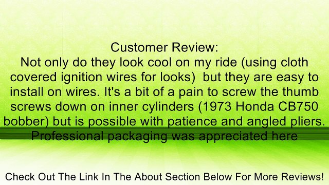 Vintage Style Brass Terminal Nut Set for Spark Plugs Review