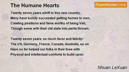 Nhuan LeXuan - The Humane Hearts