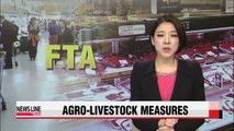 Gov't trying to minimize risks to Korea's agro-livestock sectors incurred from FTAs
