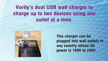 A Must have Travel Companion Dual USB Wall Charger