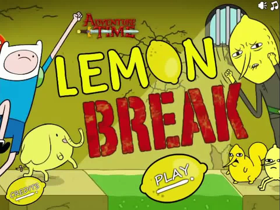Cartoon Network Games; Adventure Time - Lemon Break [Gameplay_Walkthrough_Playthrough]