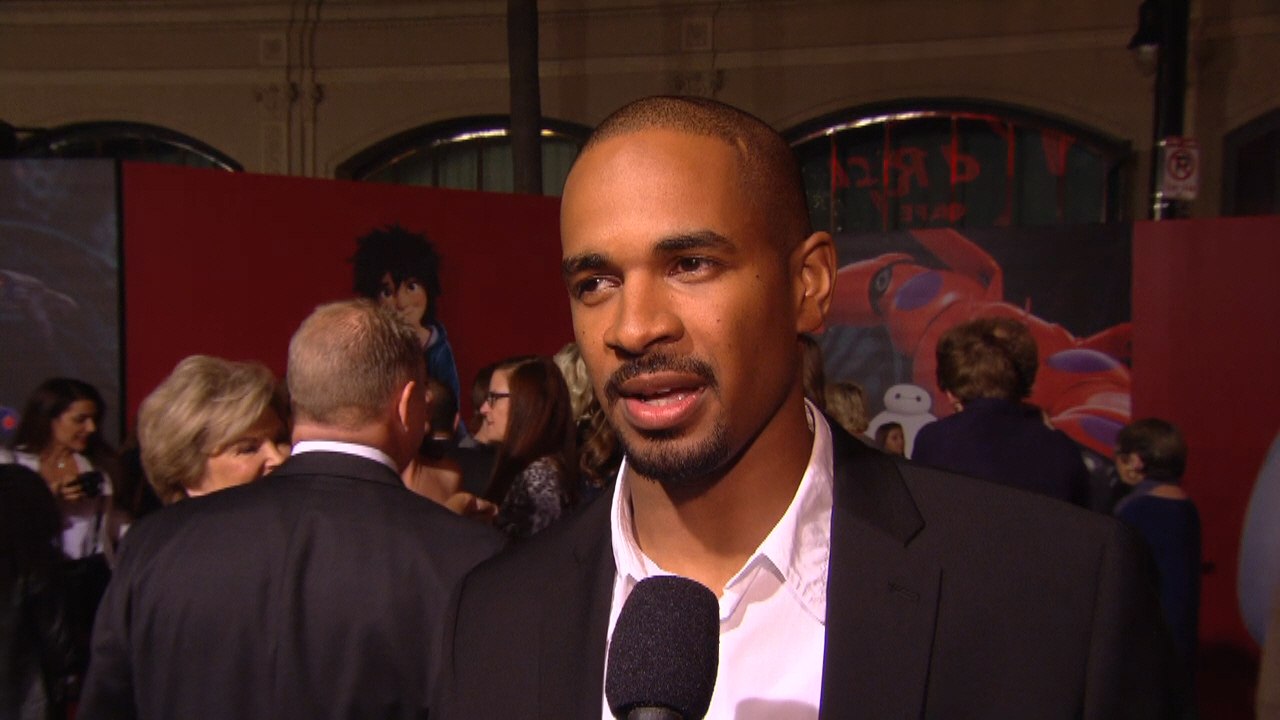Damon Wayans Jr. Chats About 'Big Hero 6' At Premiere
