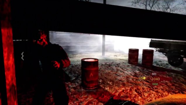 Call Of Duty World At War (COD WAW) Xbox Live Nazi Zombies Mode Match Part