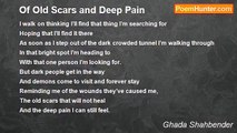 Ghada Shahbender - Of Old Scars and Deep Pain