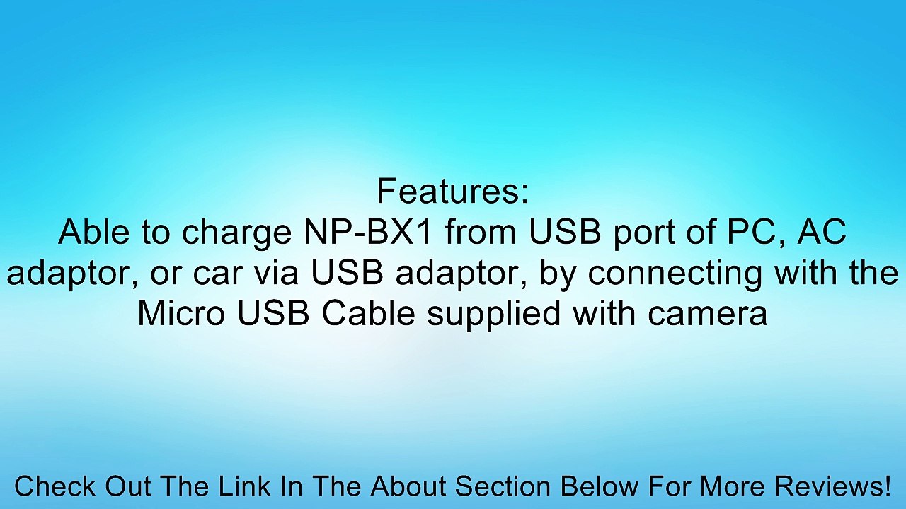 Sony ACCTRDCX Travel DC Charger Kit (Black) Review