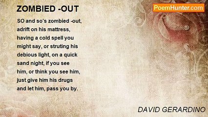 DAVID GERARDINO - ZOMBIED -OUT