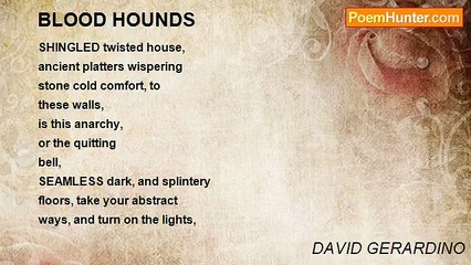DAVID GERARDINO - BLOOD HOUNDS
