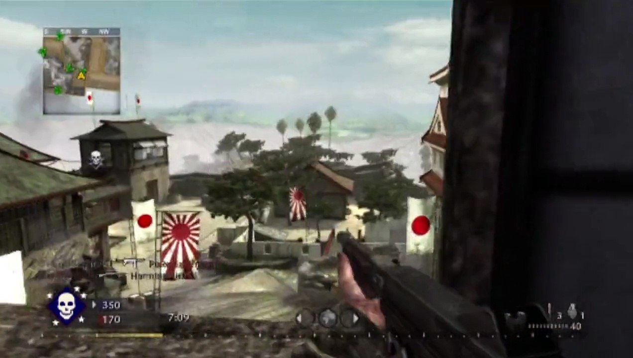 Call Of Duty World At War (COD WAW) Ranked Xbox Live Team Death Match Part