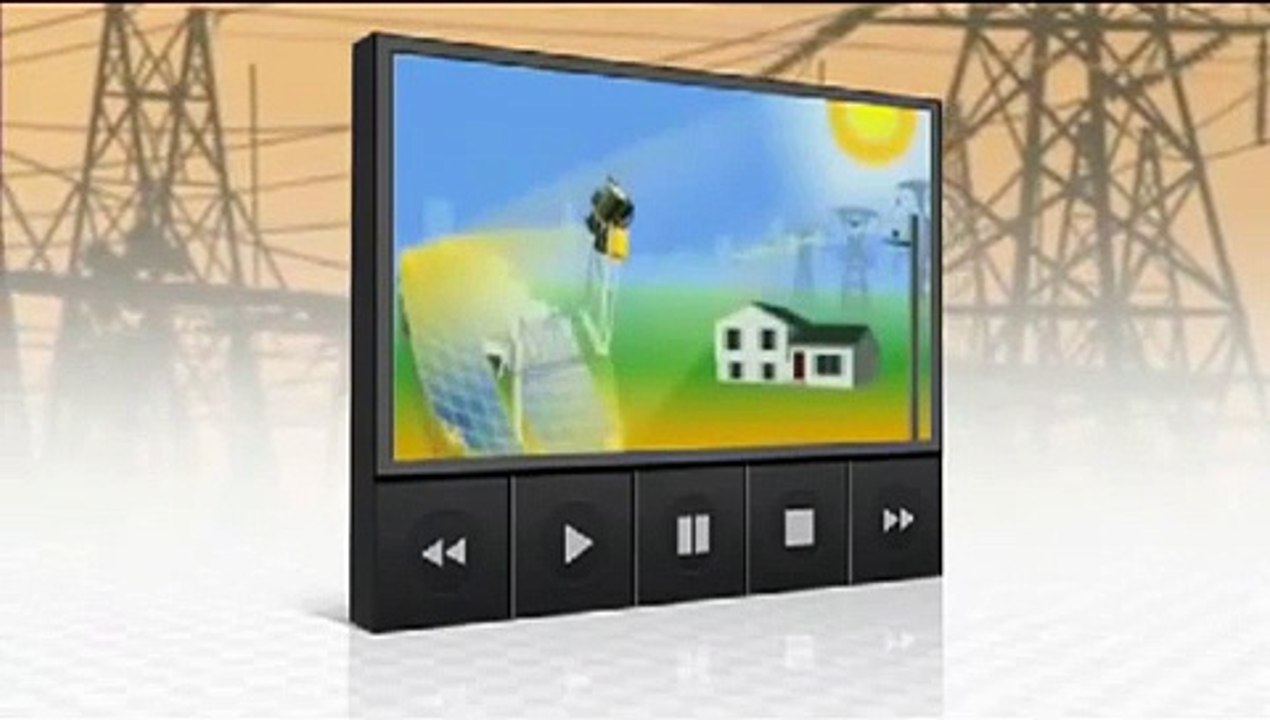 Solar Stirling Plant reduces your electric bill by 75% or more!