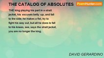 DAVID GERARDINO - THE CATALOG OF ABSOLUTES