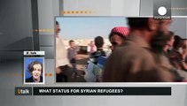 Welchen Status haben die syrischen Flüchtlinge?