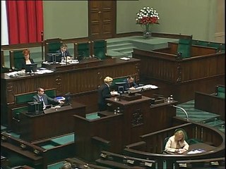 Poseł Józefa Hrynkiewicz - Wystąpienie z dnia 05 listopada 2014 roku.