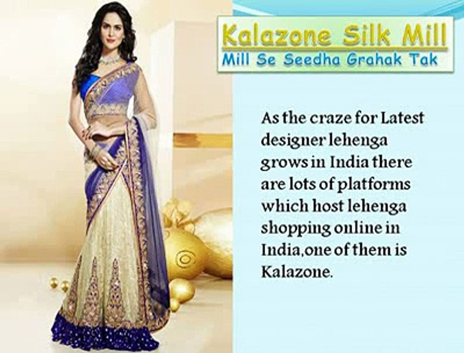 Latest designer lehenga