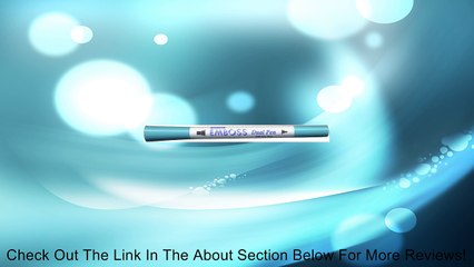 Emboss Dual Pen Pen-pale Aqua Review