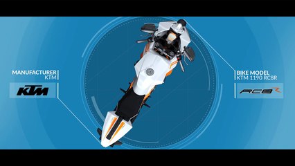 KTM 1190 RC8R 2014 en el videojuego Ride