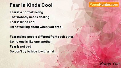 Karon Yan - Fear Is Kinda Cool