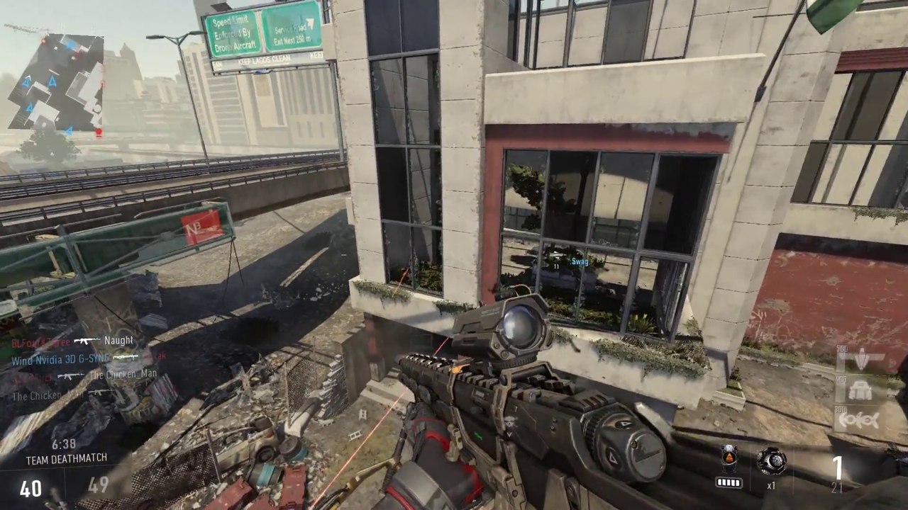 COD Advanced Warfare PC - WindNvidia3D Dzero Sniper - XI Geforce eSports