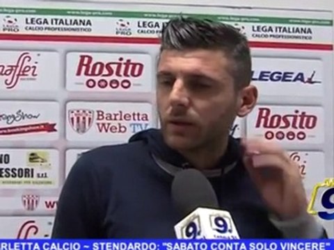 BARLETTA CALCIO | Stendardo: Sabato conta solo vincere