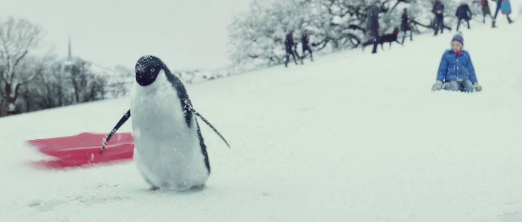 Pub de Noel avec un adorable bébé pingouin! John Lewis va vous faire craquer!