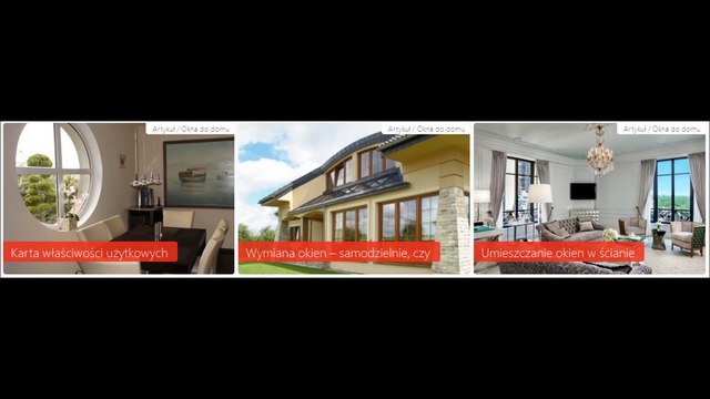 Okna domowe | Okna dachowe | Chceszdom