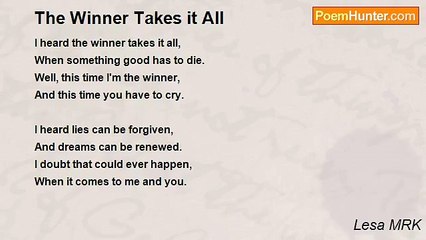 Lesa MRK - The Winner Takes it All