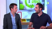 Matthieu Noël et Maxime Switek se confessent à Soeur Cristina - C à vous - 06/11/2014