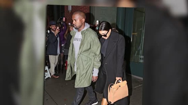Kimye Brave The Rain for a Date Night in NYC
