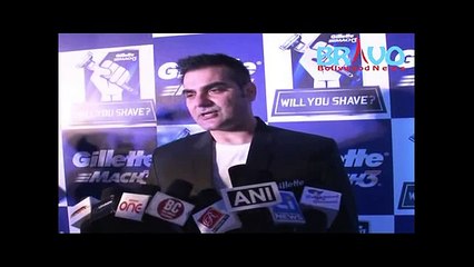 Arbaz Khan, Kirti Sanon And Rahul Dravid Launched Gillete Mach 3 Razor