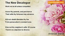 Ambrose Bierce - The New Decalogue
