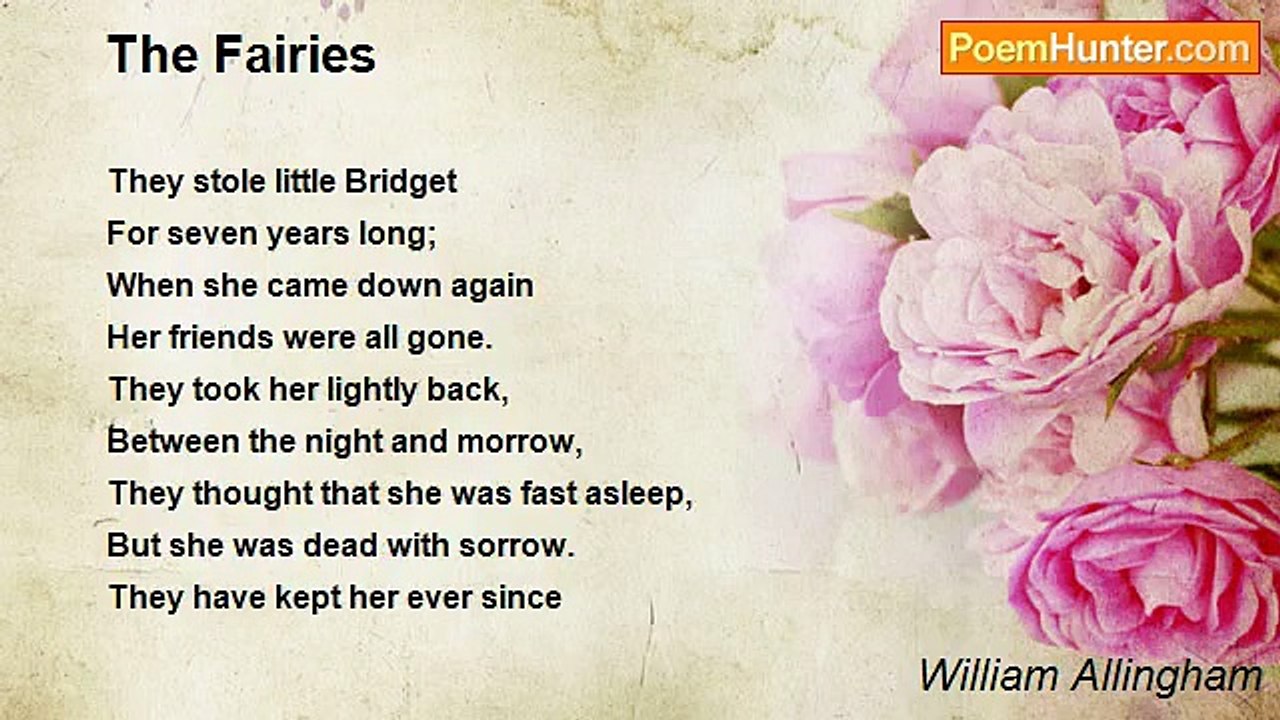 William Allingham - The Fairies